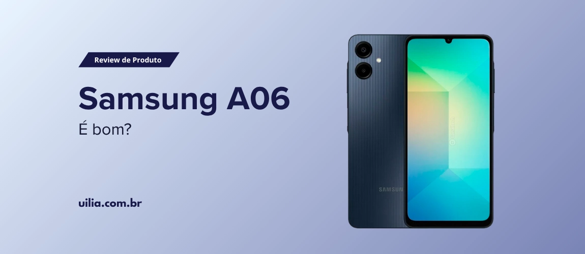 img of Review Celular: Samsung A06 é bom?