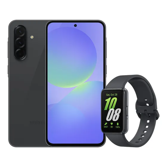 Imagem do produto A36 5g (128gb) - Preto + Galaxy Fit3 - Grafite