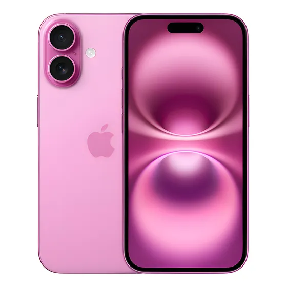 Imagem do produto Apple iPhone 16 (512 GB) - Rosa - Distribuidor Autorizado
