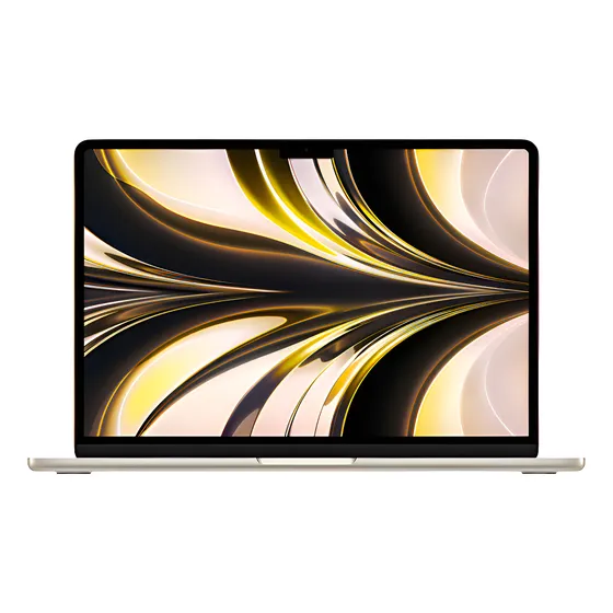 Imagem do produto Apple MacBook Air de 13" Estelar Chip M2 da Apple com CPU de 8 núcleos GPU de 8 núcleos e Neural Engine de 16 núcleos Memória unificada de 16 GB SSD de 256 GB - Distribuidor Autorizado