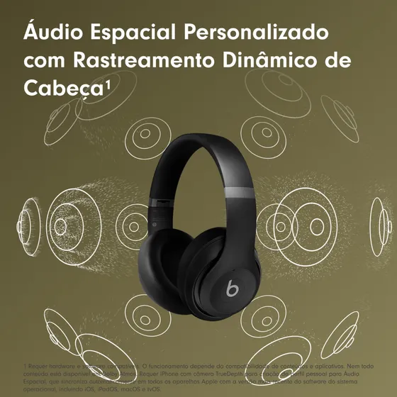 Imagem do produto Beats Studio Pro - Fone De Ouvido Sem Fio Preto Preto