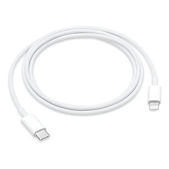 Imagem do produto Cabo Usb-c Para Lightning Apple, 1 Metro, Branco 