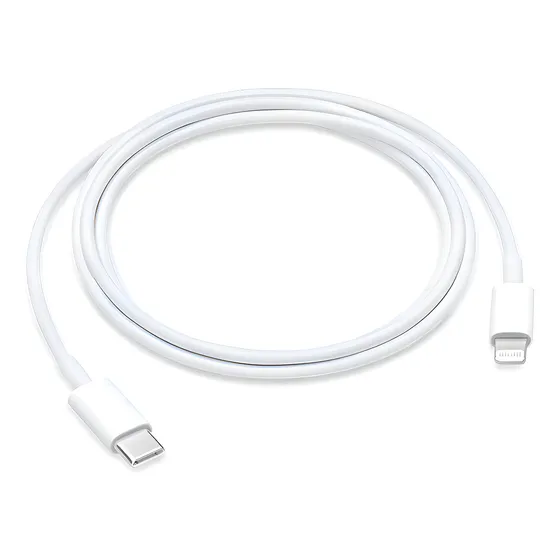 Imagem do produto Cabo USB tipo C para Lightning da Apple para iPhone - branco - Distribuidor Autorizado