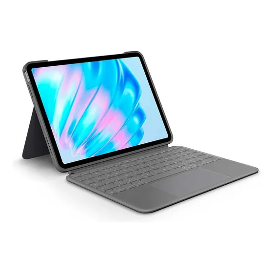 Imagem do produto Capa C/ Teclado Logitech P/ Ipad 11 5 E M2 Cinza 920-012626