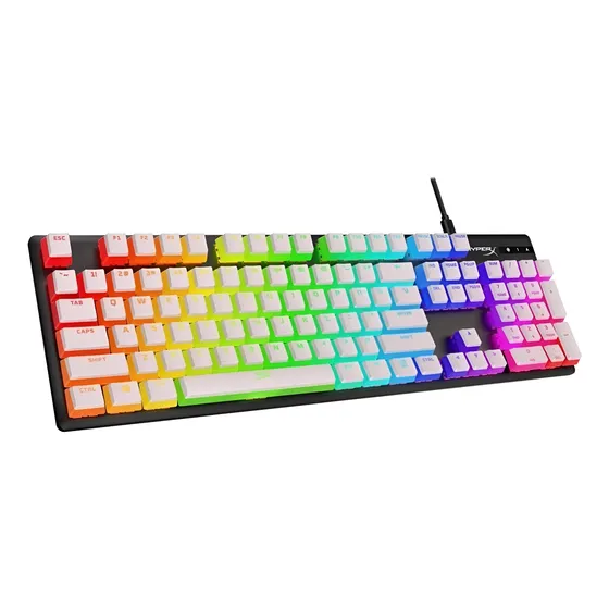 Imagem do produto Capas Para Teclas Hyperx Double Shot Pbt Keycaps Branco Única