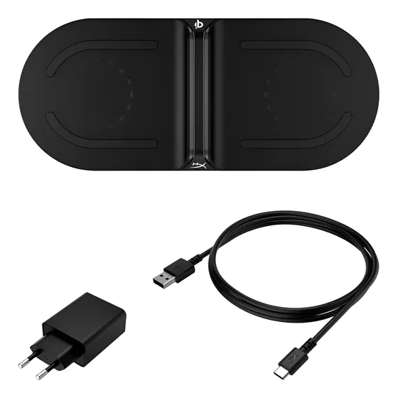 Imagem do produto Carregador Hyperx Chargeplay Base Wireless Qi Hx-cpbs-c Única