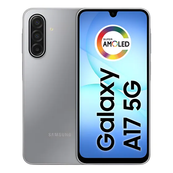 Imagem do produto Celular Samsung Galaxy A17 5g Com Ia, 128gb, 4gb Ram, Câm De 50mp, Tela De 6.7 , Nfc, Ip54 - Cinza