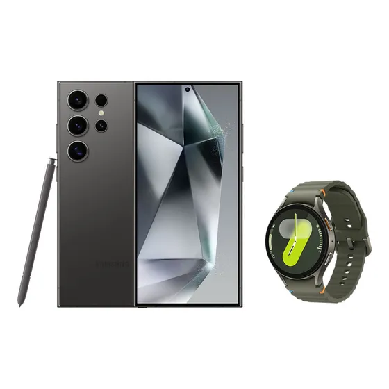 Imagem do produto Celular Samsung S24 Ultra 256gb + Galaxy Watch7 Bt 44mm Titânio Preto