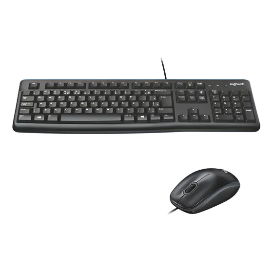 Imagem do produto Combo Teclado e Mouse com fio USB Logitech MK120 Layout ABNT2