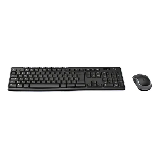 Imagem do produto Combo Teclado e Mouse sem Fio Logitech Mk270 Layout Abnt2