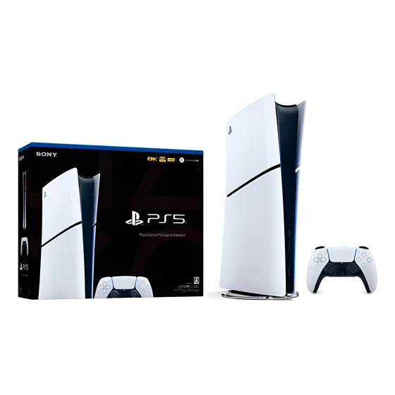 Imagem do produto Console Sony Playstation 5 Slim Digital 1tb Dualsense Branco