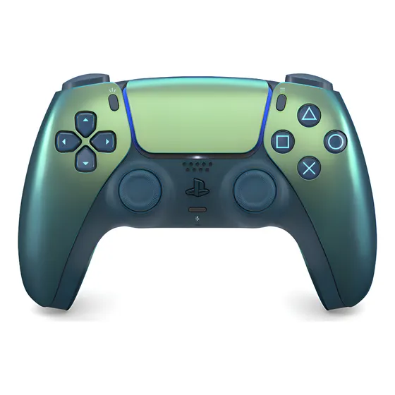 Imagem do produto Controle sem fio DualSense Chroma Teal PS5 Sony CFI-ZCT1W cor verde