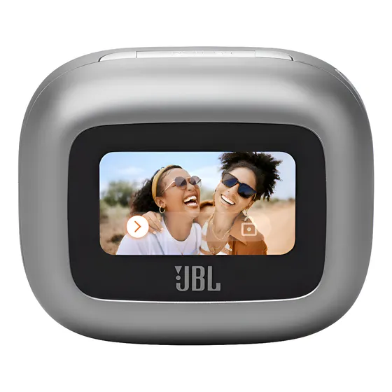 Imagem do produto Fone De Ouvido Bluetooth Sem Fio Live Beam Jbl - Prata