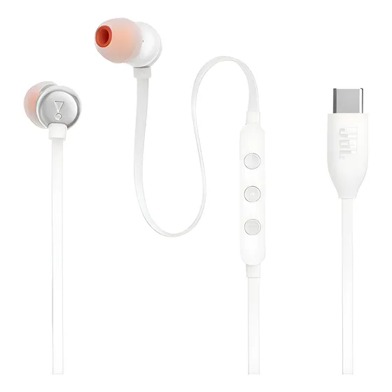 Imagem do produto Fone de Ouvido Com Fio Tune 310C USB C JBL Branco