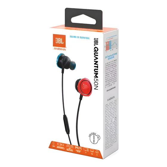 Imagem do produto Fone De Ouvido Jbl Quantum 50n Tecnologia Twistlock Cor Azul