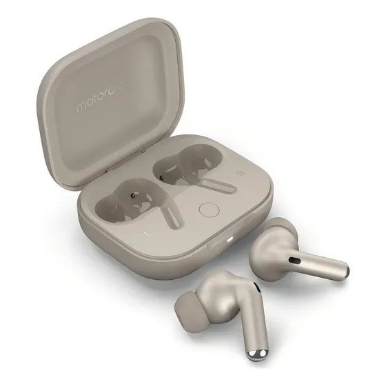 Imagem do produto Fone De Ouvido Motorola Moto Buds+ Sound By Bose Bluetooth - Cor Vanilla