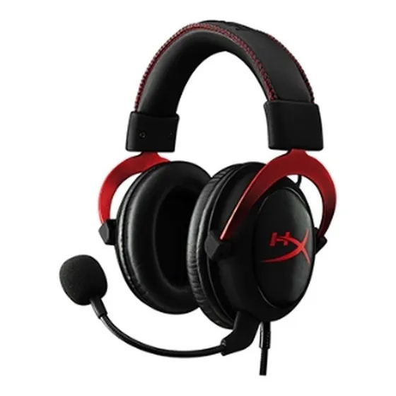 Imagem do produto Fone Headset Gamer Hyperx Cloud Ii Khxhscprd Preto Vermelho Preto E Vermelho
