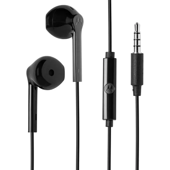 Imagem do produto Fone Ouvido Com Microfone Motorola Moto E22 G52 G60 Cor Preto