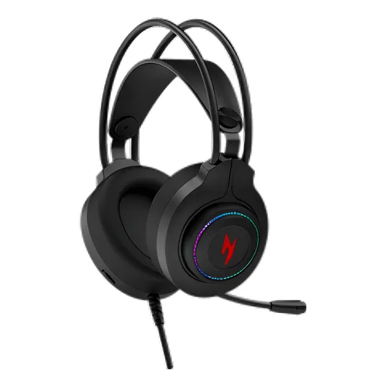 Imagem do produto Headset Gamer Acer Nitro Nhw301 Gen3 Microfone Flexível Rgb