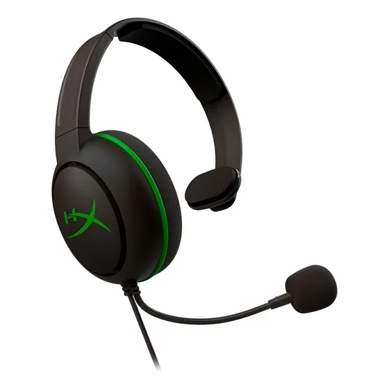 Imagem do produto Headset Gamer Hyperx Cloudx Chat Xbox Ps4 Hx-hscchx-bk/ww Preto E Verde