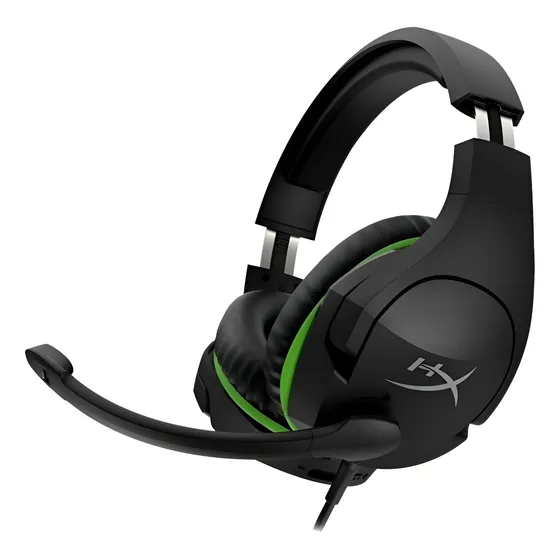 Imagem do produto Headset Gamer Hyperx Cloudx Stinger Core Xbox - Hx-hscscx-bk Preto E Verde