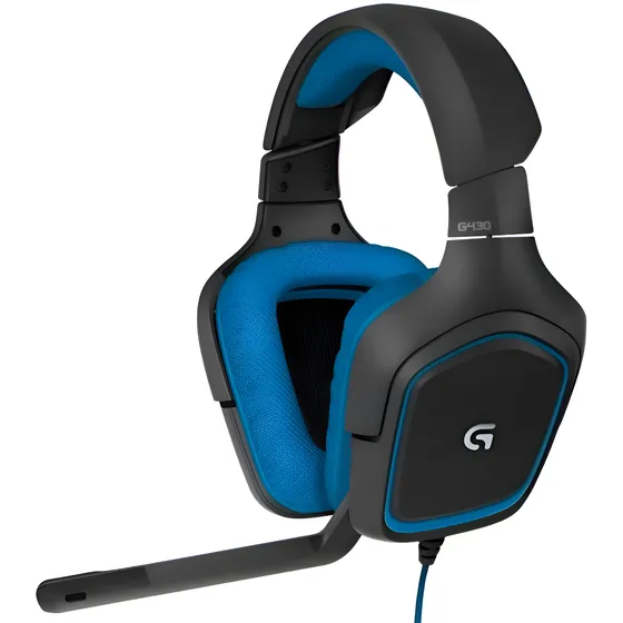 Imagem do produto Headset Gamer Logitech G432 Preto e Azul