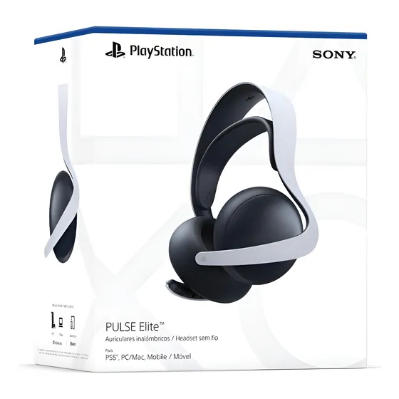 Imagem do produto Headset Sem Fio Pulse Elite - Sony Branco