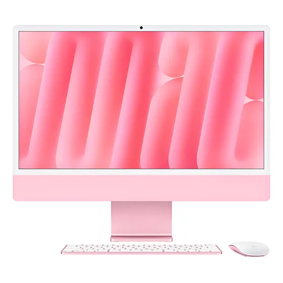 Imagem do produto Imac 24 , M4, Memória Unificada 16gb, 512gb Ssd - Rosa