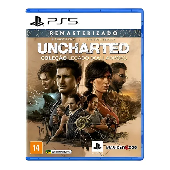 Imagem do produto Jogo Uncharted: Coleção Legado Dos Ladrões PS5 Mídia Física