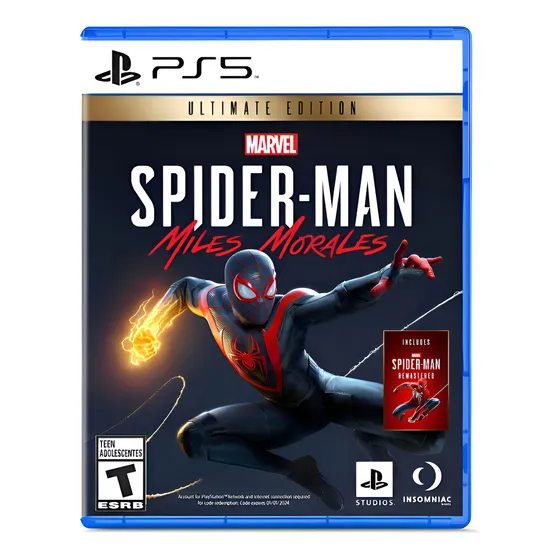 Imagem do produto Marvel's Spider-Man: Miles Morales Ultimate Edition PlayStation 5 (Físico)