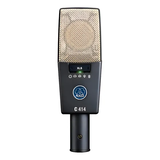 Imagem do produto Microfone AKG C414 Condensador Cardioide cor dark gray/silver com alto-farlantes