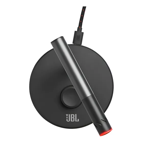 Imagem do produto Microfone Condensador Quantum Stream Talk JBL Preto