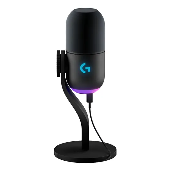 Imagem do produto Microfone Para Jogos Yeti Gx Com Lightsync Logitech Cor Preto