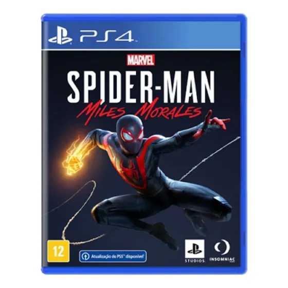 Imagem do produto Miles Morales Estándar Ps4 Playstation 4 Físico
