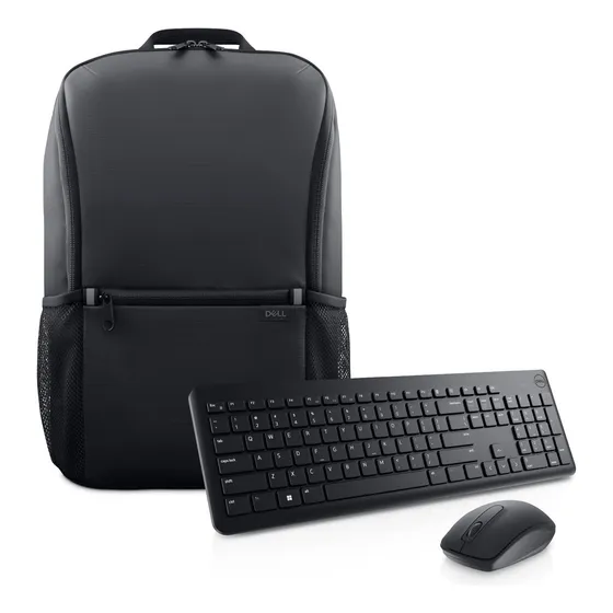 Imagem do produto Mochila Dell Ecoloop Teclado E Mouse Km3322w Preto