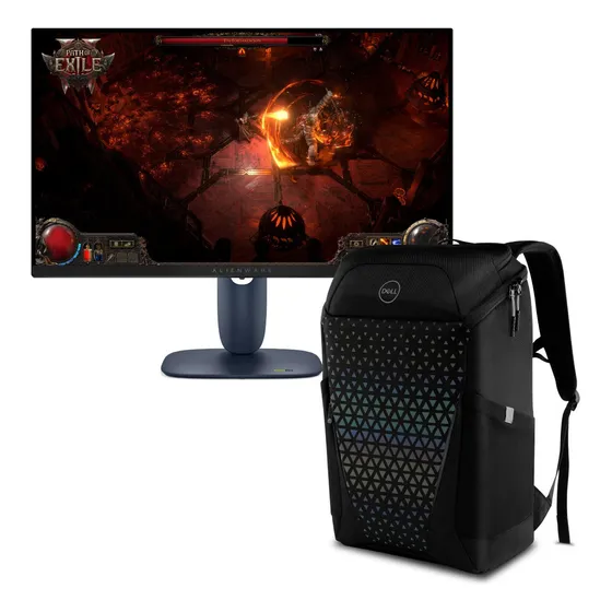 Imagem do produto Mochila Dell Gaming 17 Monitor Aw2725dm Preto
