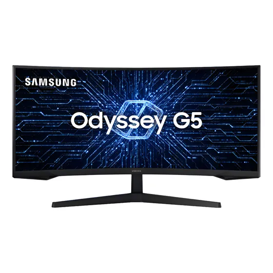 Imagem do produto Monitor Gamer Curvo Samsung Odyssey 34" G5 165 Hz 1ms Ultrawide Preto
