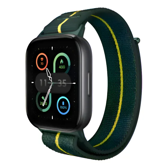Imagem do produto Moto Watch Fit Cinza Listra Verde Cinza