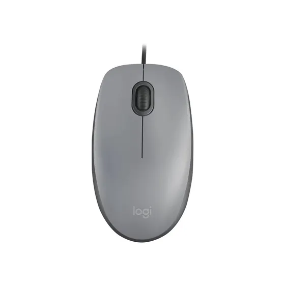 Imagem do produto Mouse Com Fio Usb M110 Silencioso Cinza Logitech