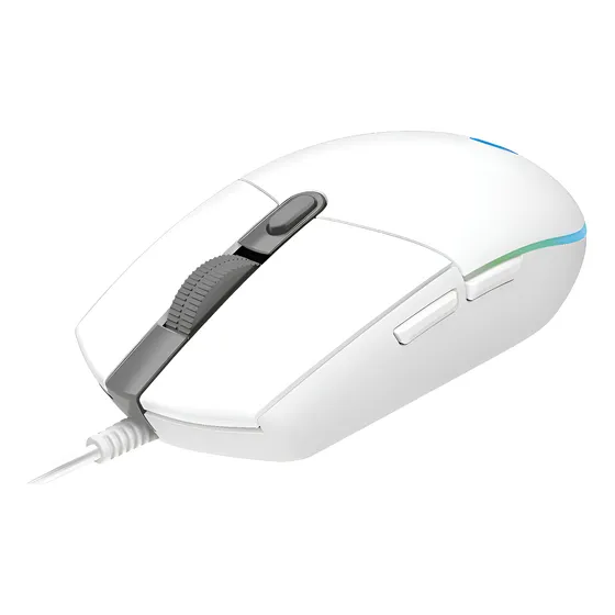 Imagem do produto Mouse Gamer Logitech G203 LIGHTSYNC RGB Até 8.000 DPI - Branco