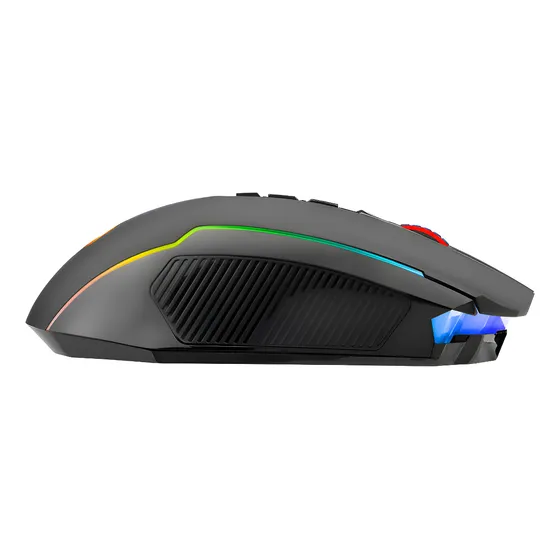 Imagem do produto Mouse Gamer Redragon Nix Rgb Wireless Preto Preto