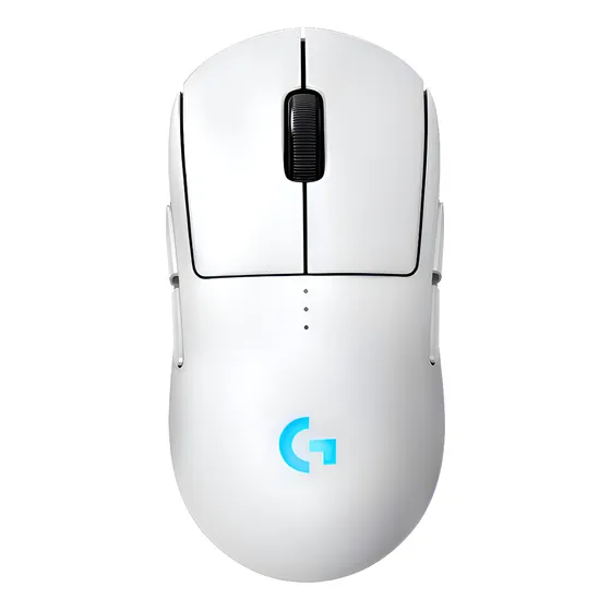 Imagem do produto Mouse Gamer Sem Fio Logitech G Pro 2 Lightspeed Rgb Lightsync Branco