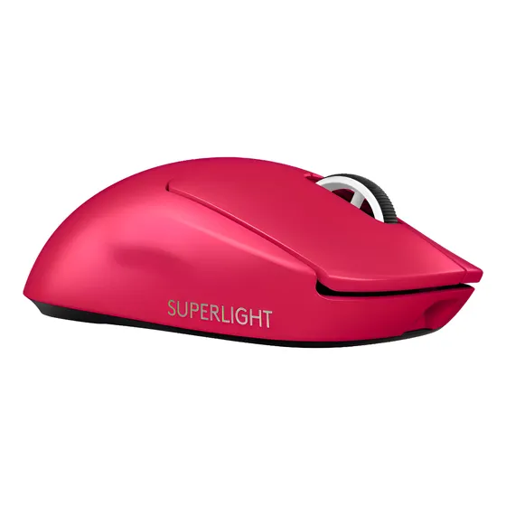 Imagem do produto Mouse Gamer Sem Fio Logitech G PRO X SUPERLIGHT 2 - Rosa Magenta