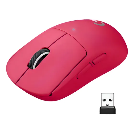 Imagem do produto Mouse Gamer Sem Fio Pro X Superlight Rosa Magenta Logitech G