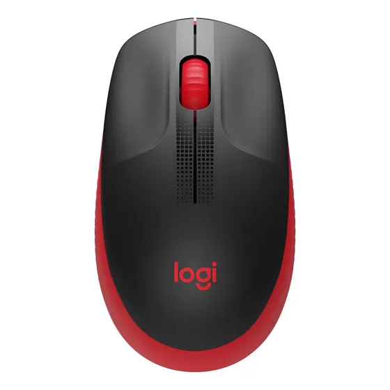 Imagem do produto Mouse Logitech M190 Sem Fio Vermelho