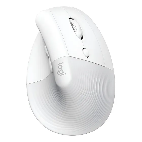 Imagem do produto Mouse Sem Fio Logitech Lift Vertical - Branco