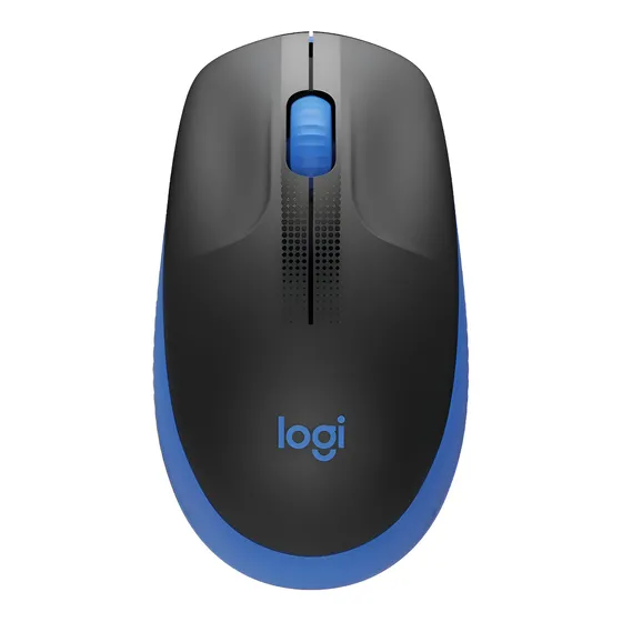 Imagem do produto Mouse sem fio Logitech M190 com Pilha Inclusa - Azul