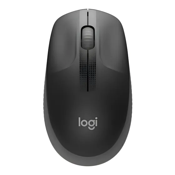Imagem do produto Mouse sem fio Logitech M190 com Pilha Inclusa - Cinza