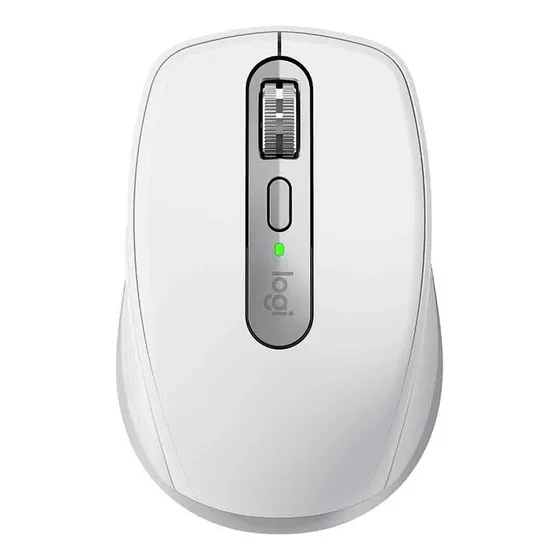 Imagem do produto Mouse Sem Fio Logitech Mx Anywhere 3s Cinza Claro Branco