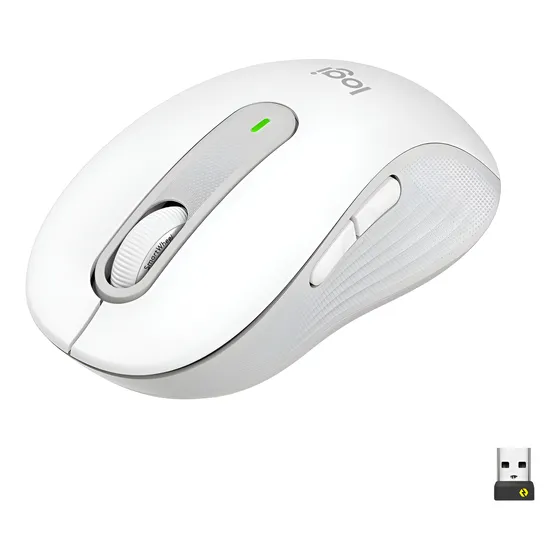 Imagem do produto Mouse Sem Fio Logitech Signature M650 - Branco